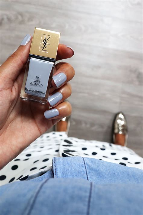 ysl gris graffiti nail polish|ysl nail polish.